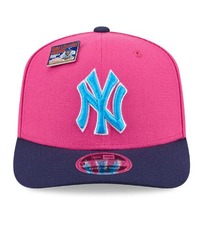 Gorra New York Yankees Big League Chew 9SEVENTY Stretch Snap Dark Pink