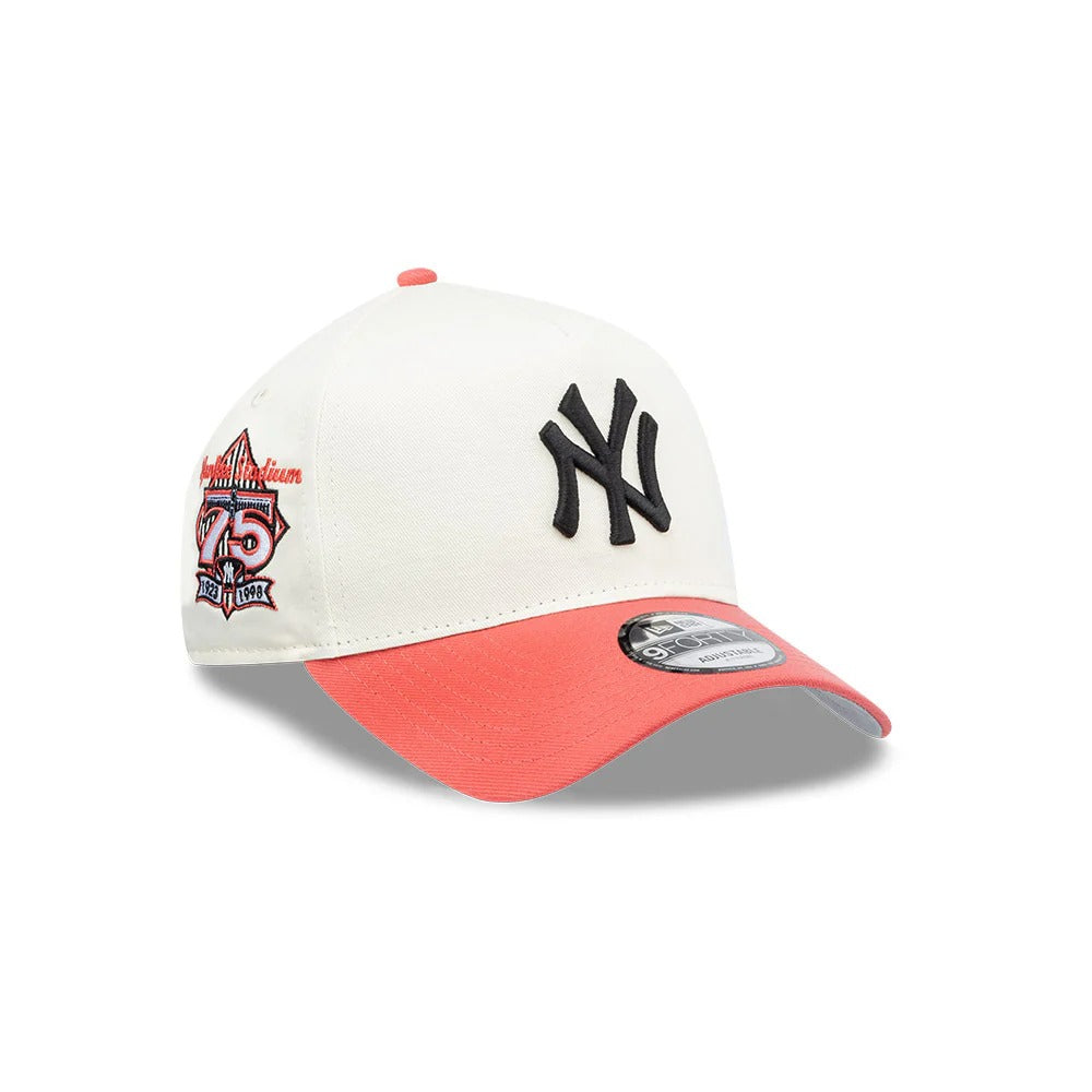 Gorra New York Yankees MLB Chrome Coral 9FORTY AFrame