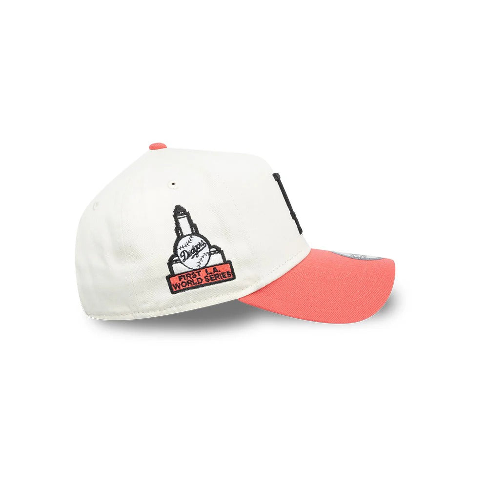 Gorra Los Angeles Dodgers MLB Chrome Coral 9FORTY AFrame