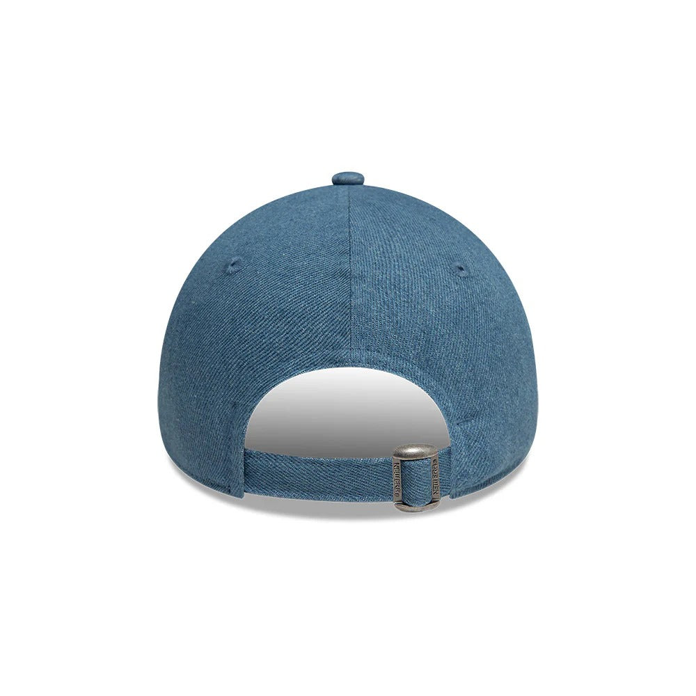 Los Angeles Dodgers MLB Denim Heart Icon 9FORTY Strapback