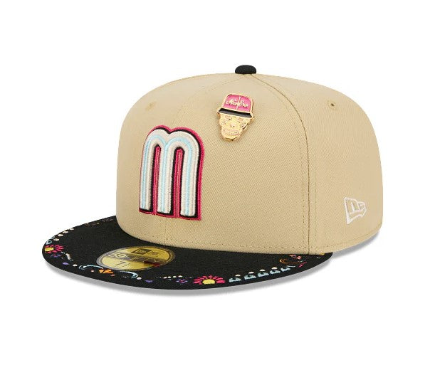 Gorra México Skull Pin 59FIFTY