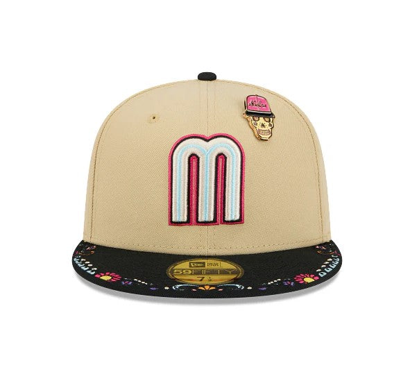 Gorra México Skull Pin 59FIFTY