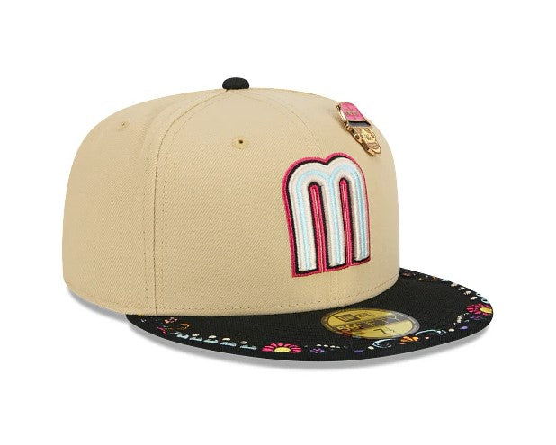 Gorra México Skull Pin 59FIFTY