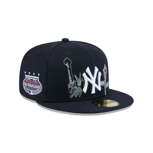 Gorra New York Yankees 59Fifty MLB State Stitch Navy