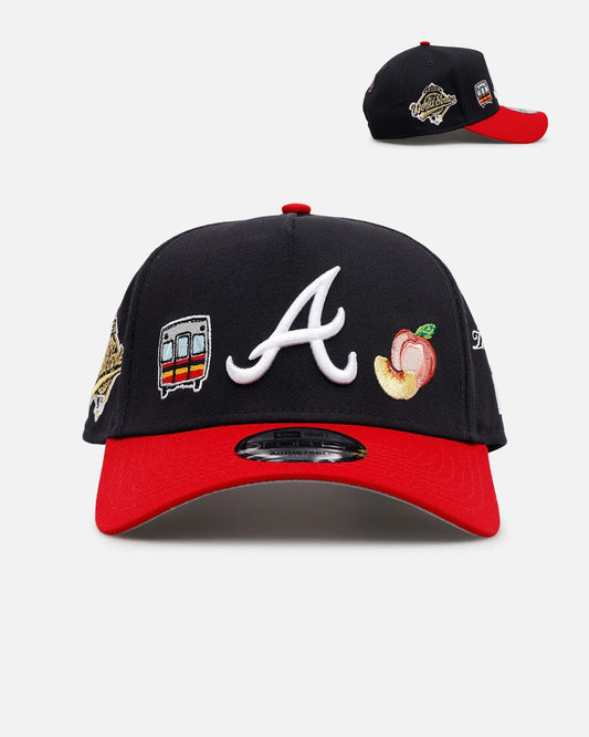 Gorra Atlanta Braves City Icons 9FORTY A-Frame Navy/Red