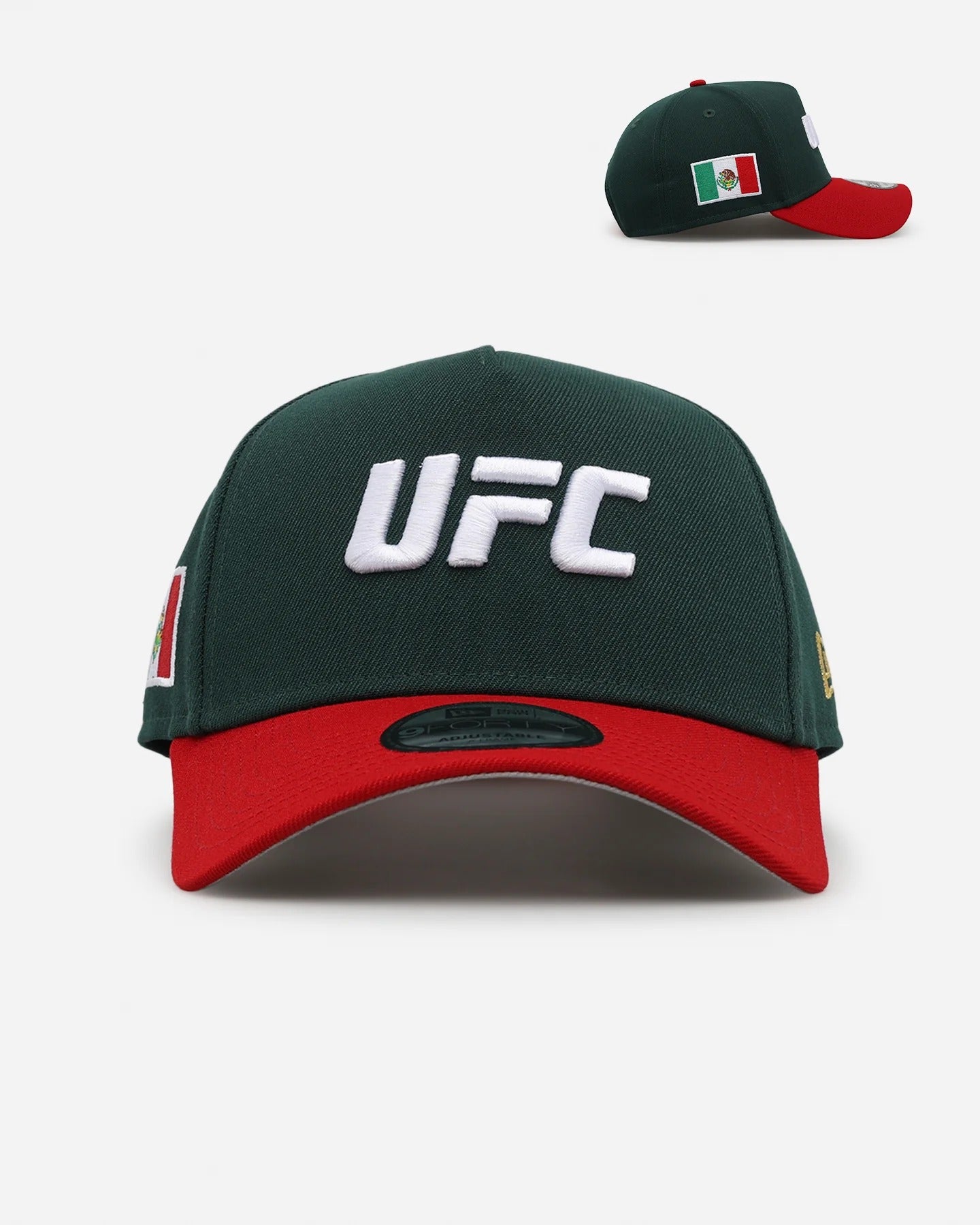 Gorra UFC Mex Noche UFC 9FORTY A-Frame Green/Red