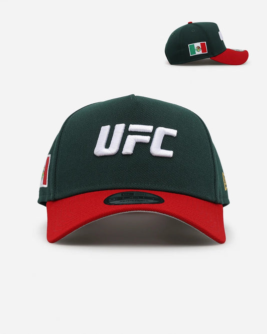 Gorra UFC Mex Noche UFC 9FORTY A-Frame Green/Red