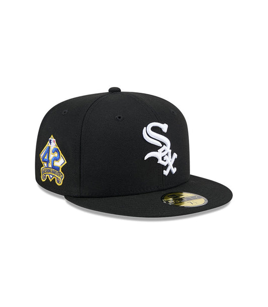 Gorra 59Fifty MLB Chicago White Sox Jackie Robinson Black