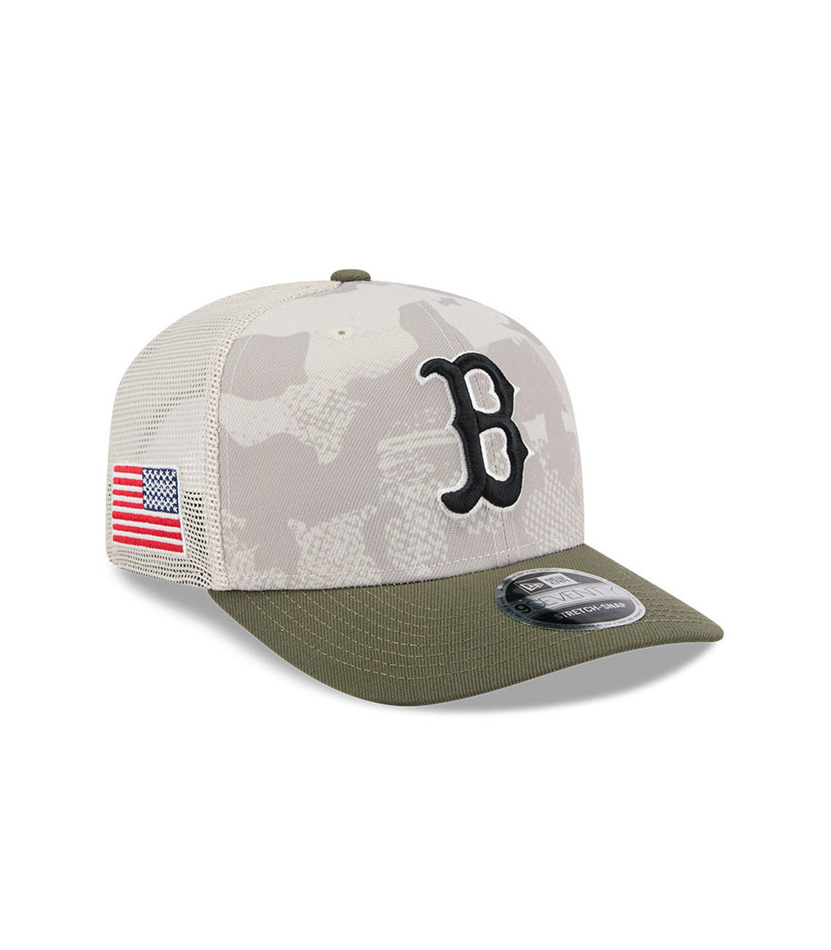 Gorra 9Seventy MLB Boston Red Sox Armed Forces Day Beige