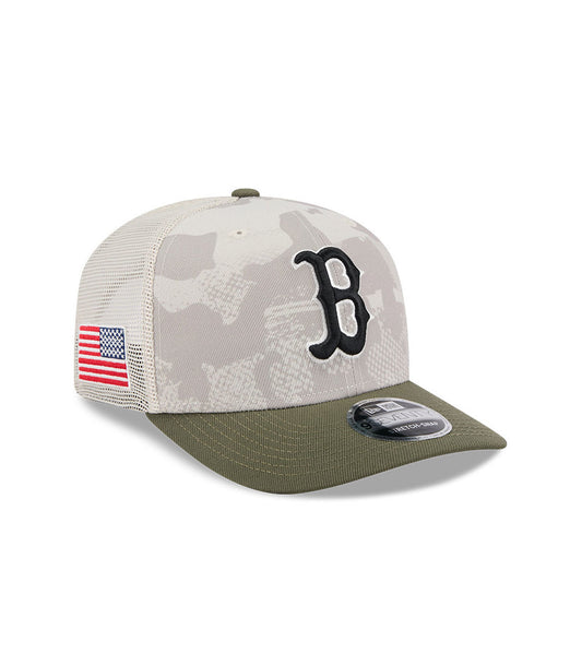 Gorra 9Seventy MLB Boston Red Sox Armed Forces Day Beige