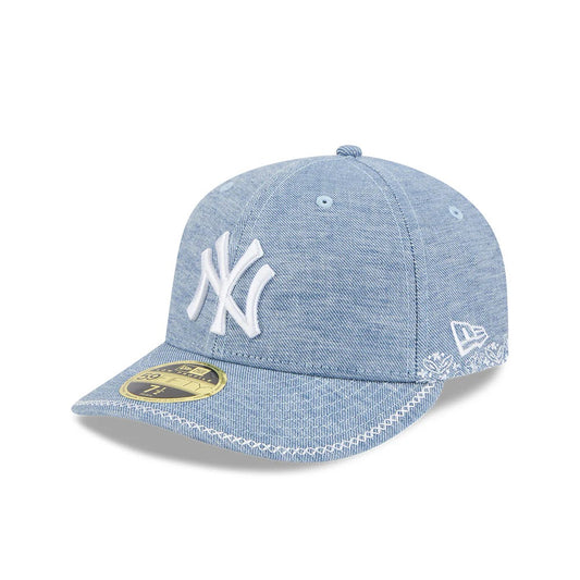 Gorra New York Yankees MLB Hand Stitched Chambray 59FIFTY Low Profile