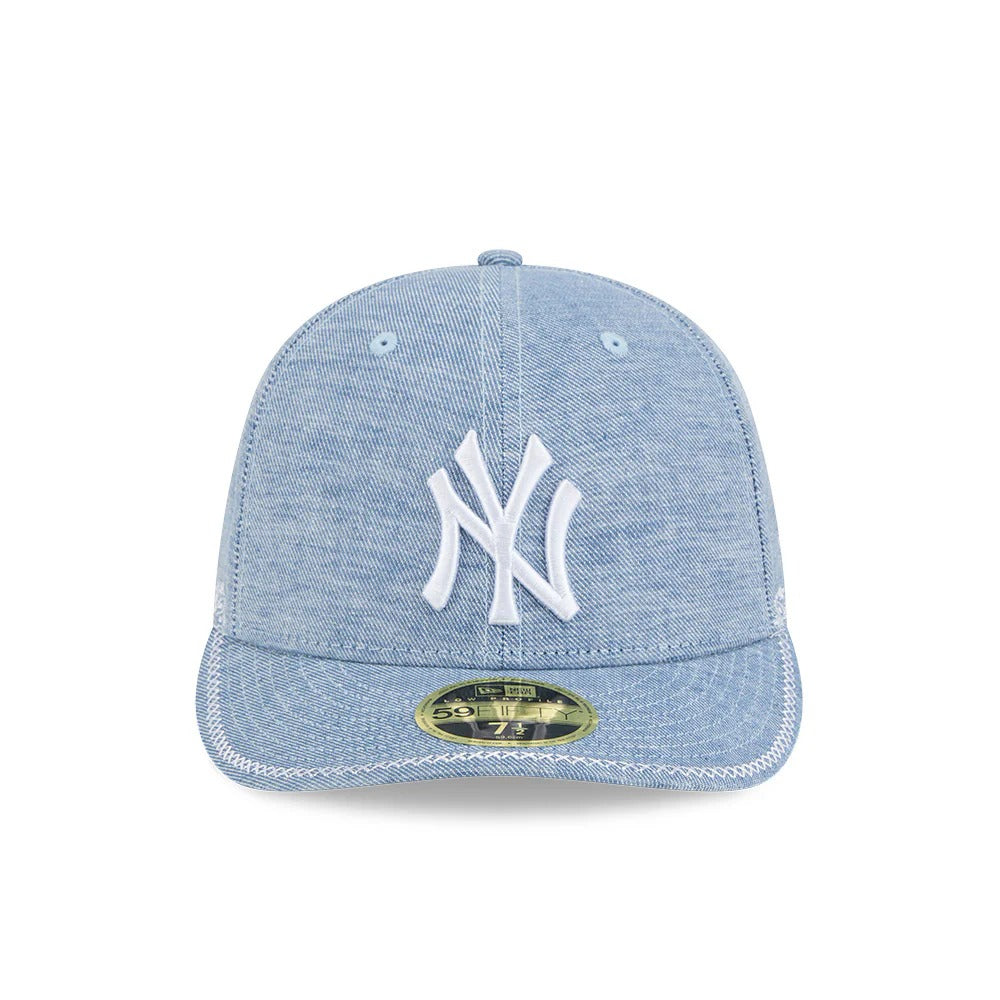 Gorra New York Yankees MLB Hand Stitched Chambray 59FIFTY Low Profile