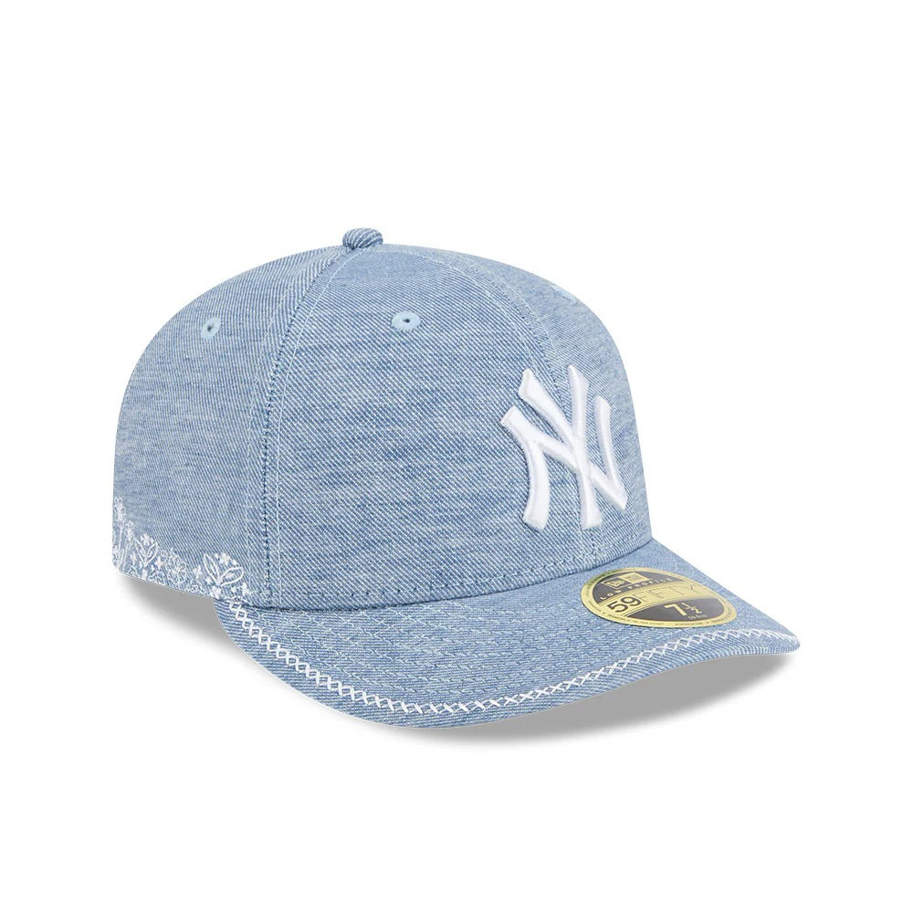 Gorra New York Yankees MLB Hand Stitched Chambray 59FIFTY Low Profile