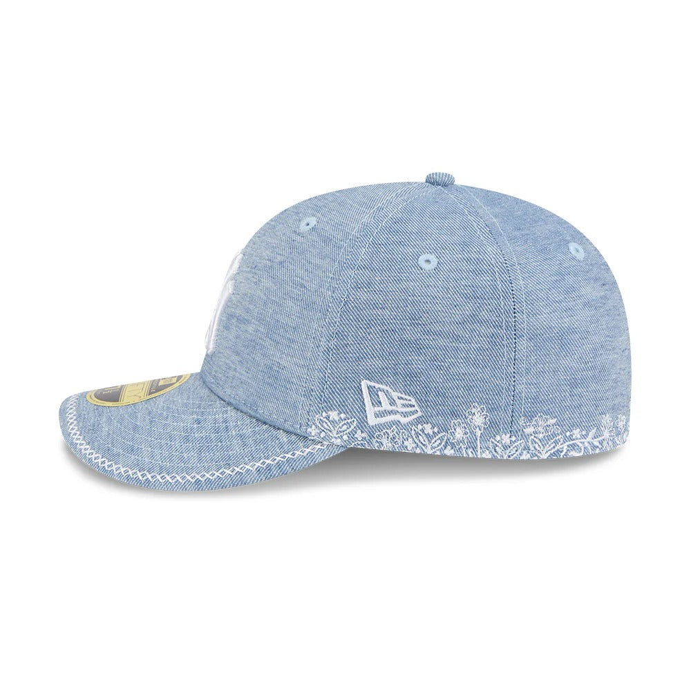 Gorra New York Yankees MLB Hand Stitched Chambray 59FIFTY Low Profile