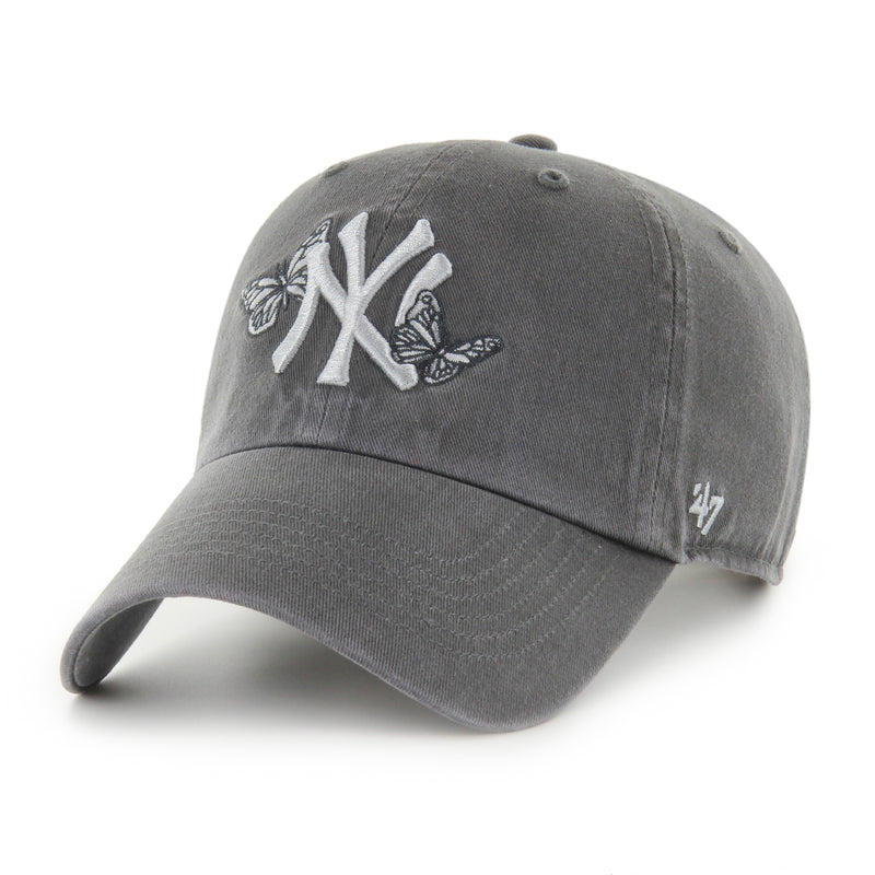Gorra New York Yankees MLB City Icon Butterfly '47 Clean Up Gris