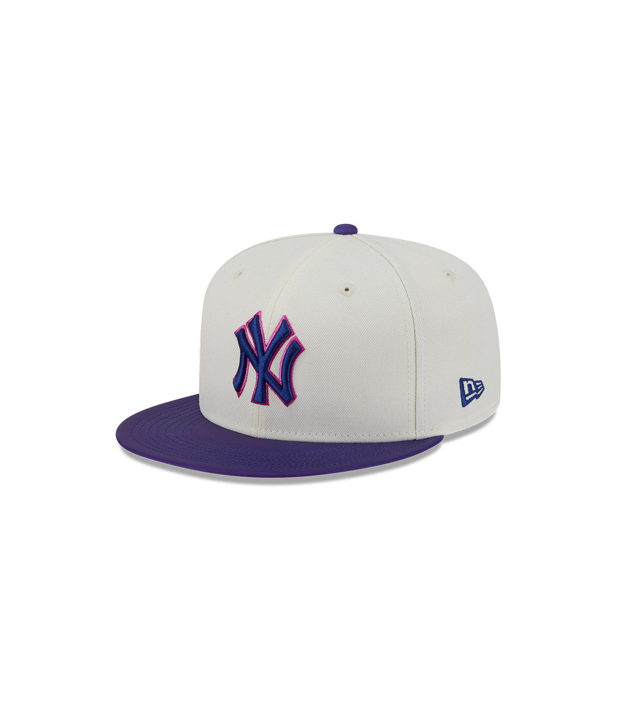 Gorra 59Fifty MLB New York Yankees Lifestyle Collection White Purple