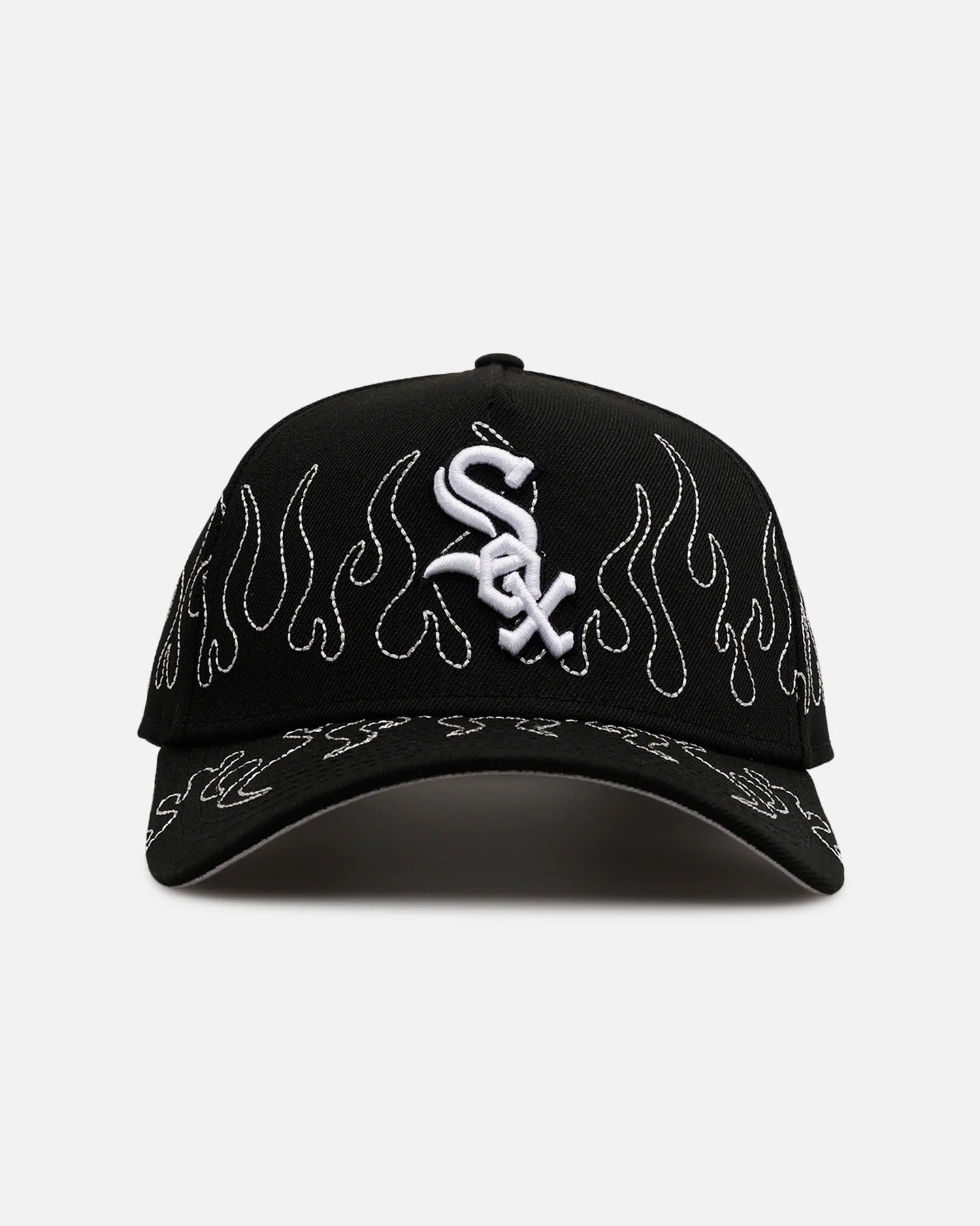 Chicago White Sox 'Outline Flames' 9FORTY A-Frame Snapback