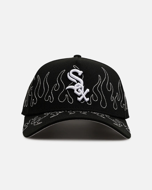 Chicago White Sox 'Outline Flames' 9FORTY A-Frame Snapback