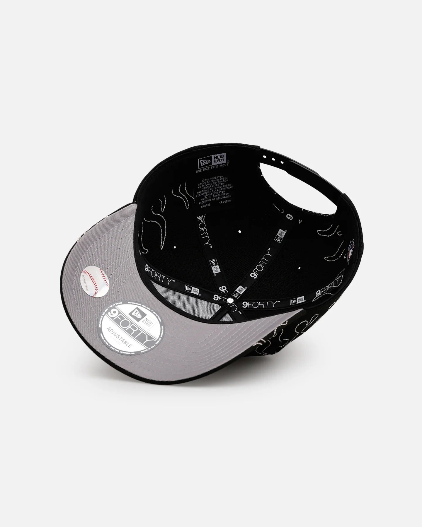 Chicago White Sox 'Outline Flames' 9FORTY A-Frame Snapback