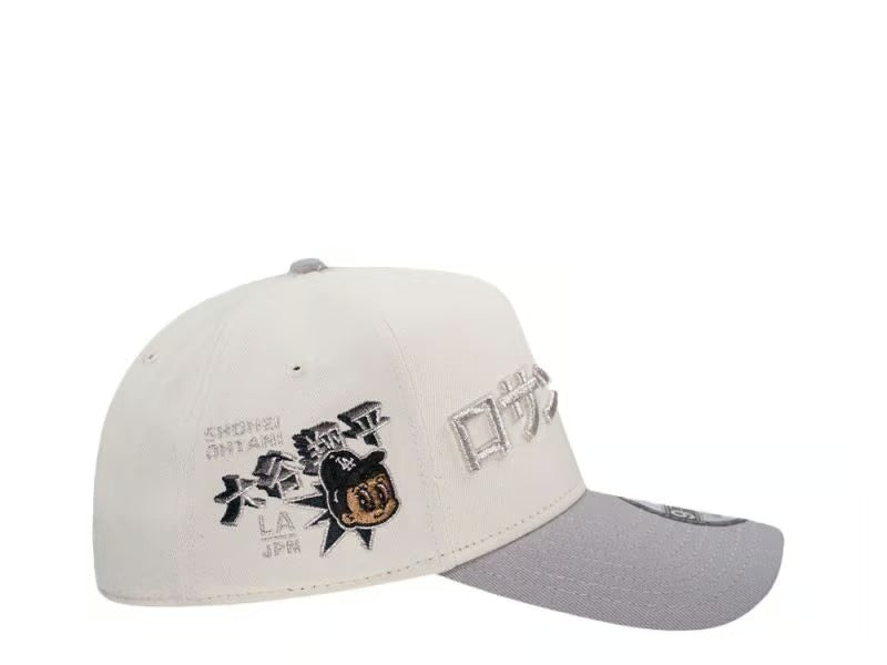 Gorra Los Angeles Dodgers 9Forty Shohei Ohtani Chrome Two Tone Silver A Frame