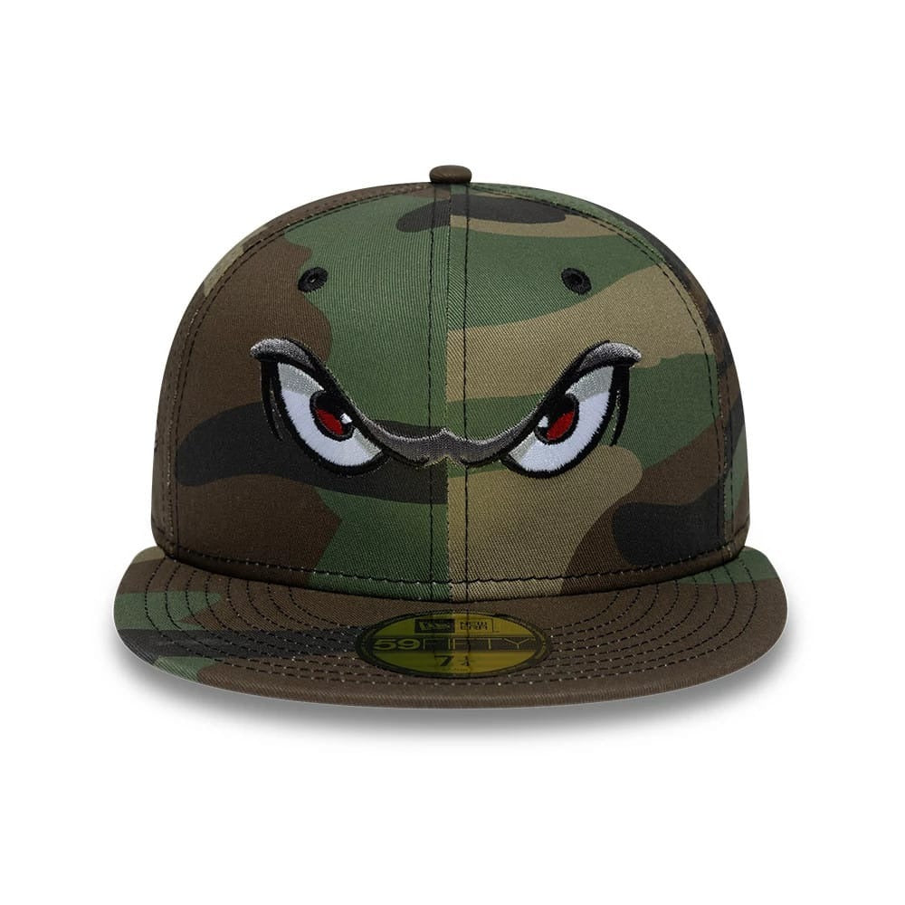 Gorra MiLB Pinwheel Lake Elsinore Storm 59FIFTY Fitted Verde