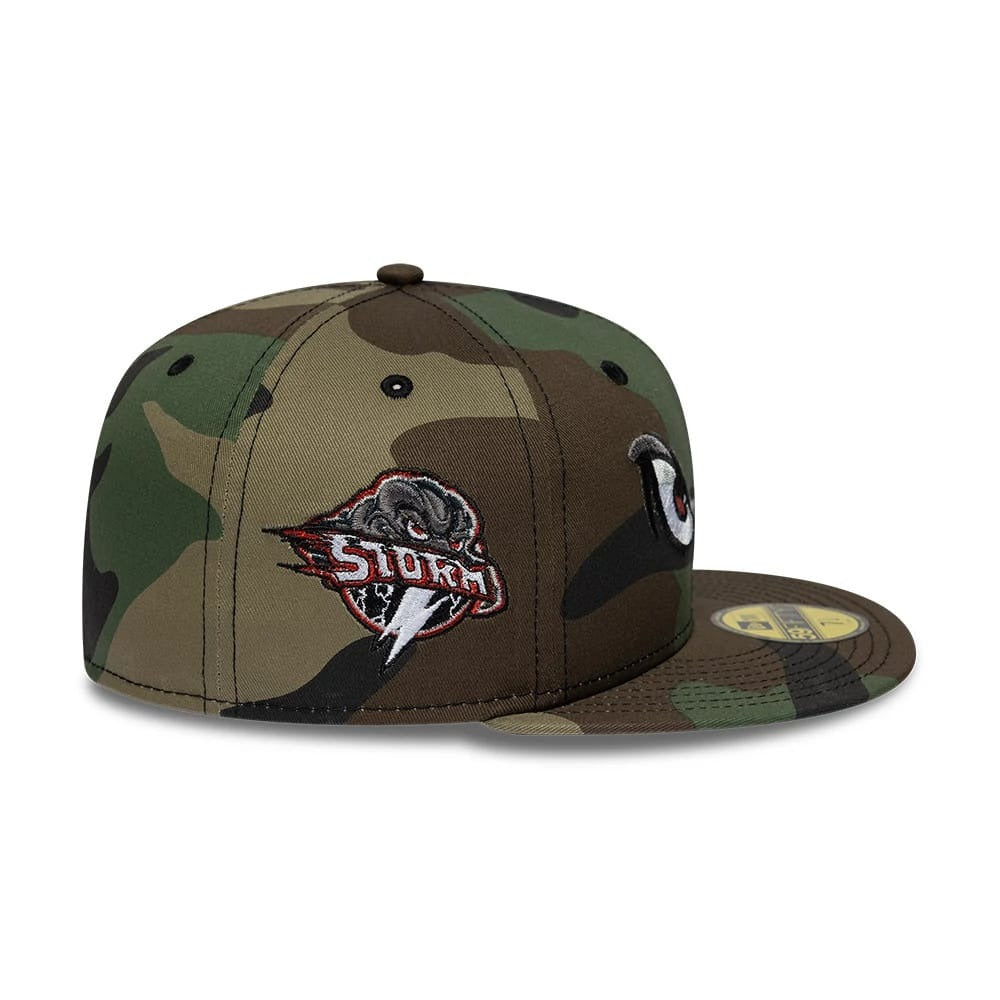 Gorra MiLB Pinwheel Lake Elsinore Storm 59FIFTY Fitted Verde