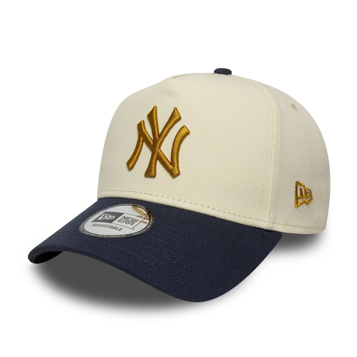 Gorra New York Yankees MLB World Series Patch Cream 9FORTY A-Frame