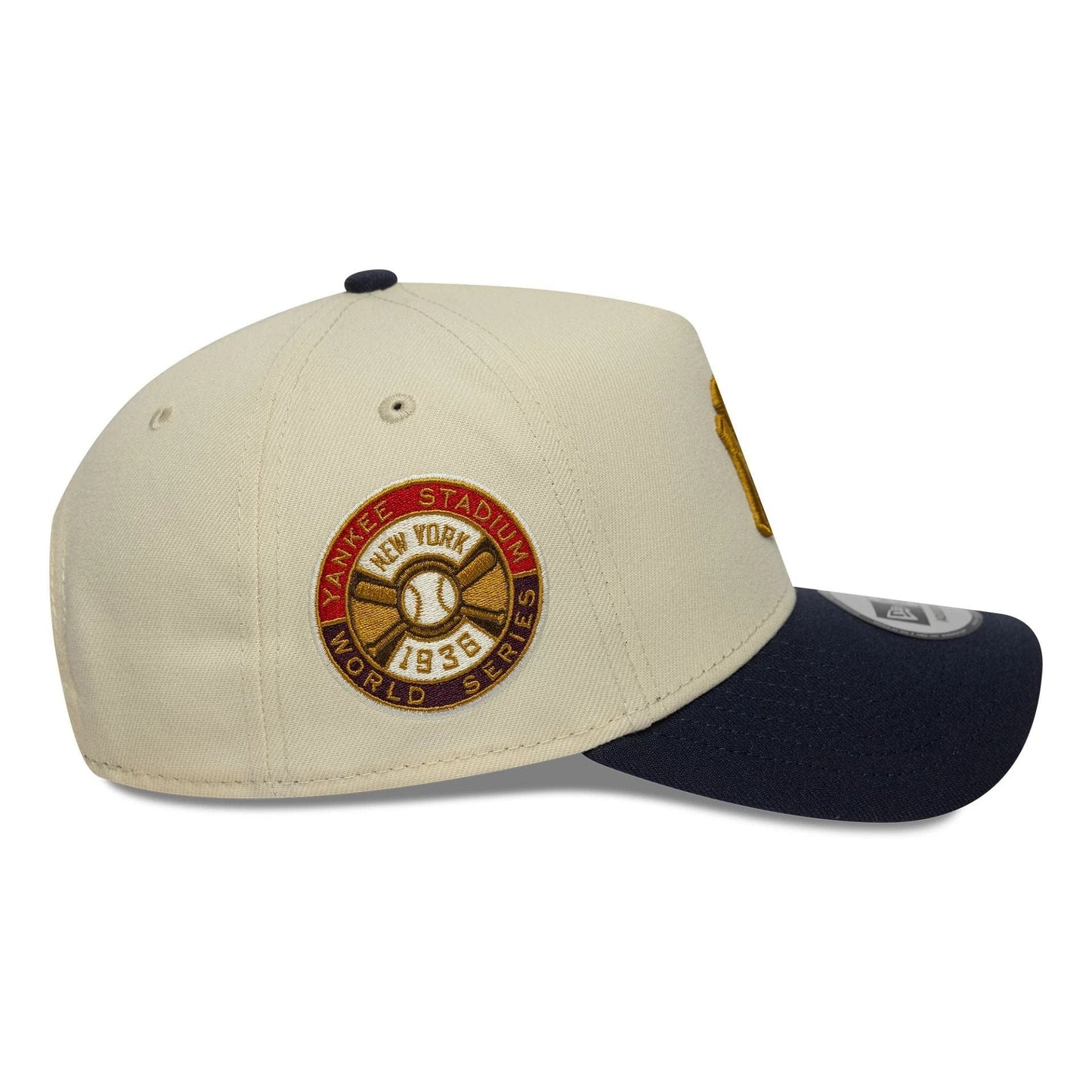 Gorra New York Yankees MLB World Series Patch Cream 9FORTY A-Frame