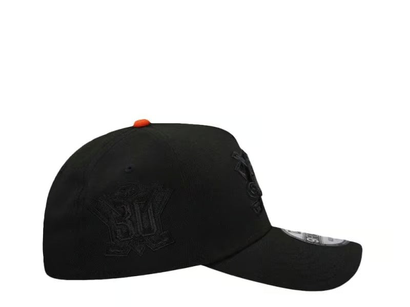 Gorra Anaheim Ducks 30th Anniversary Blackout Orange Pop Prime Edition 9Forty A Frame