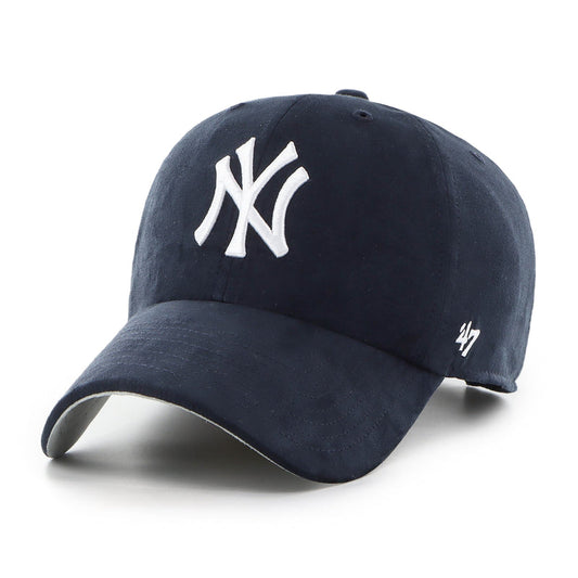 Gorra New York Yankees MLB Ballpark Suede '47 Clean Up Navy