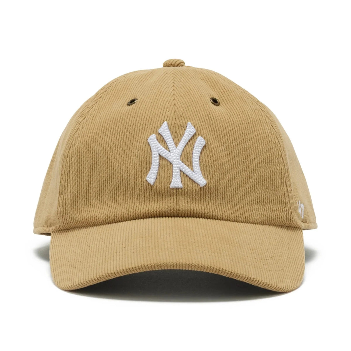 Gorra 47 Brand Thin Cord Cap CLEAN UP New York Yankees khaki