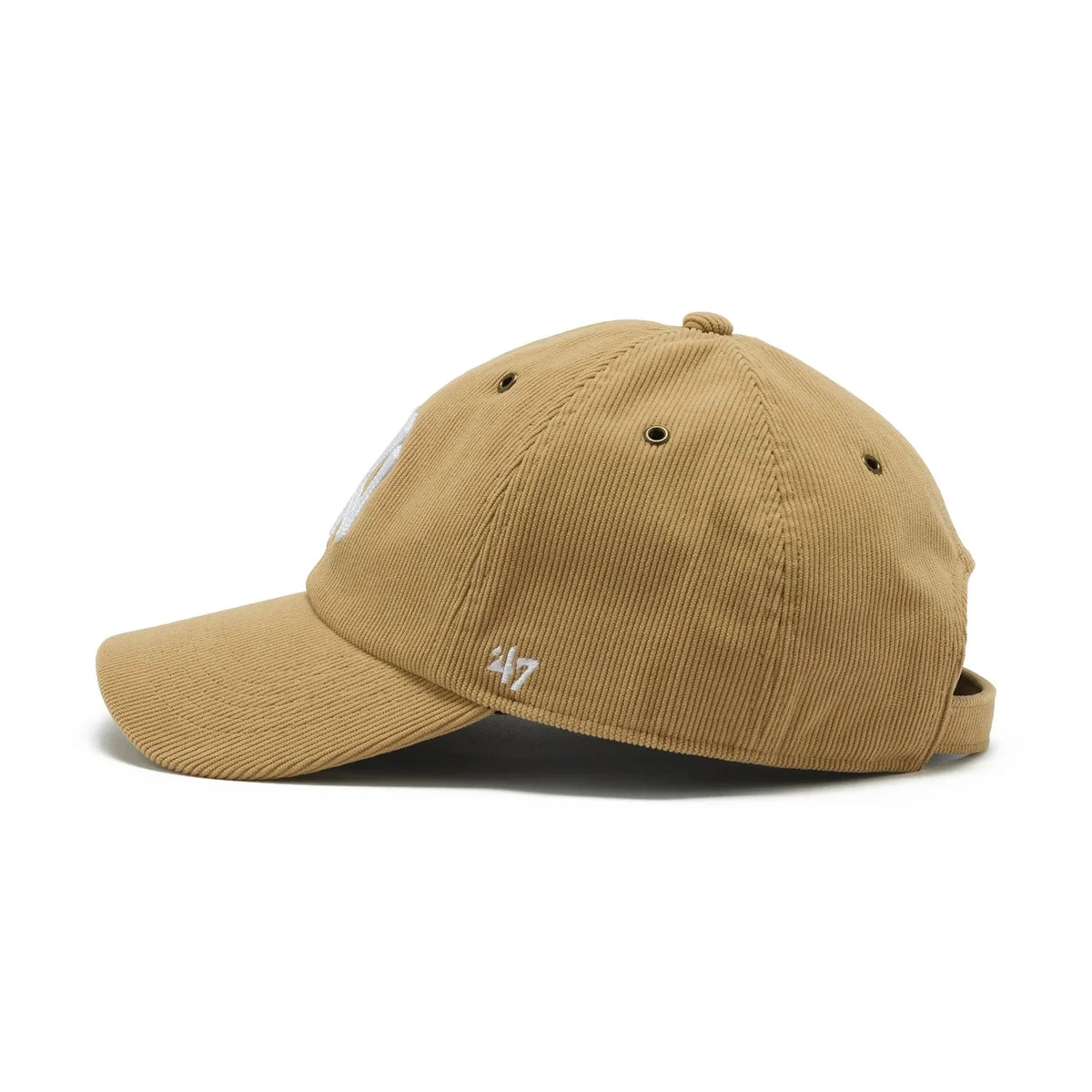 Gorra 47 Brand Thin Cord Cap CLEAN UP New York Yankees khaki