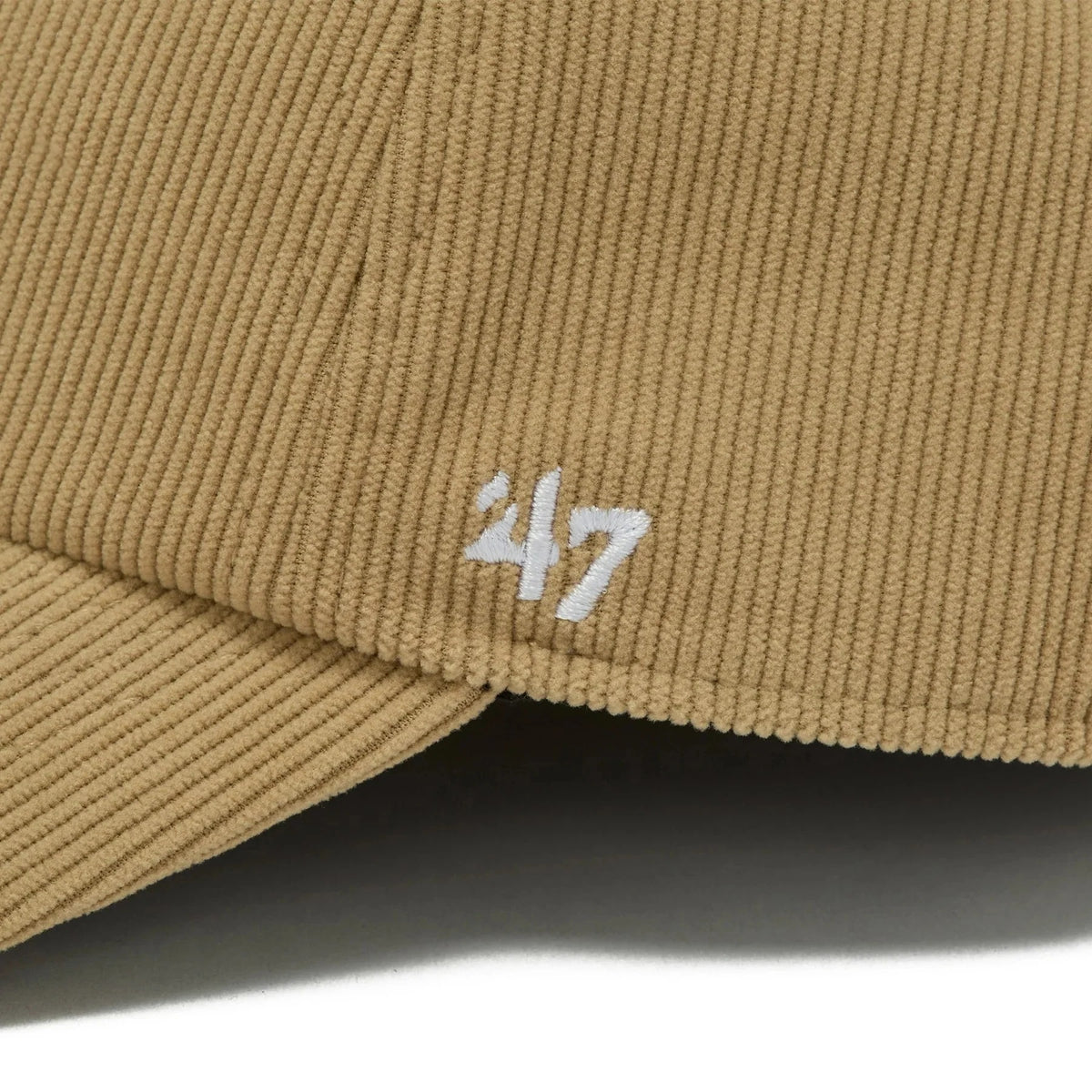 Gorra 47 Brand Thin Cord Cap CLEAN UP New York Yankees khaki