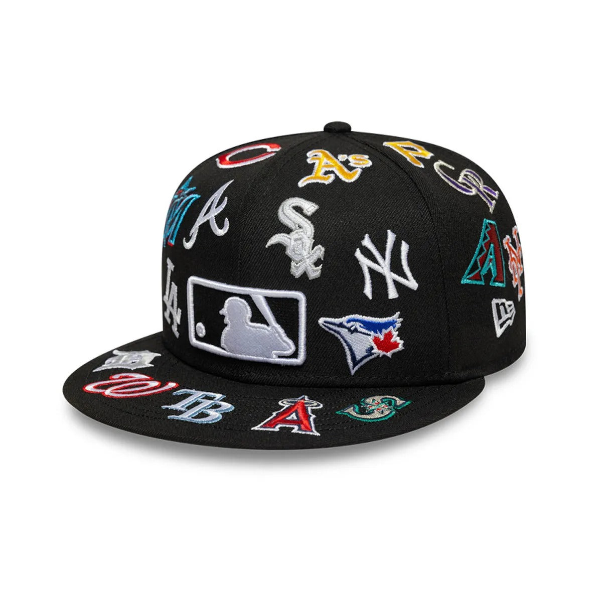 Gorra Mlb All Over Customs 59FIFTY Logo Scramble
