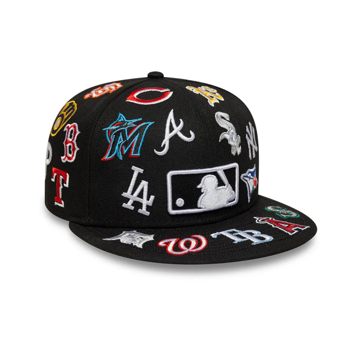 Gorra Mlb All Over Customs 59FIFTY Logo Scramble