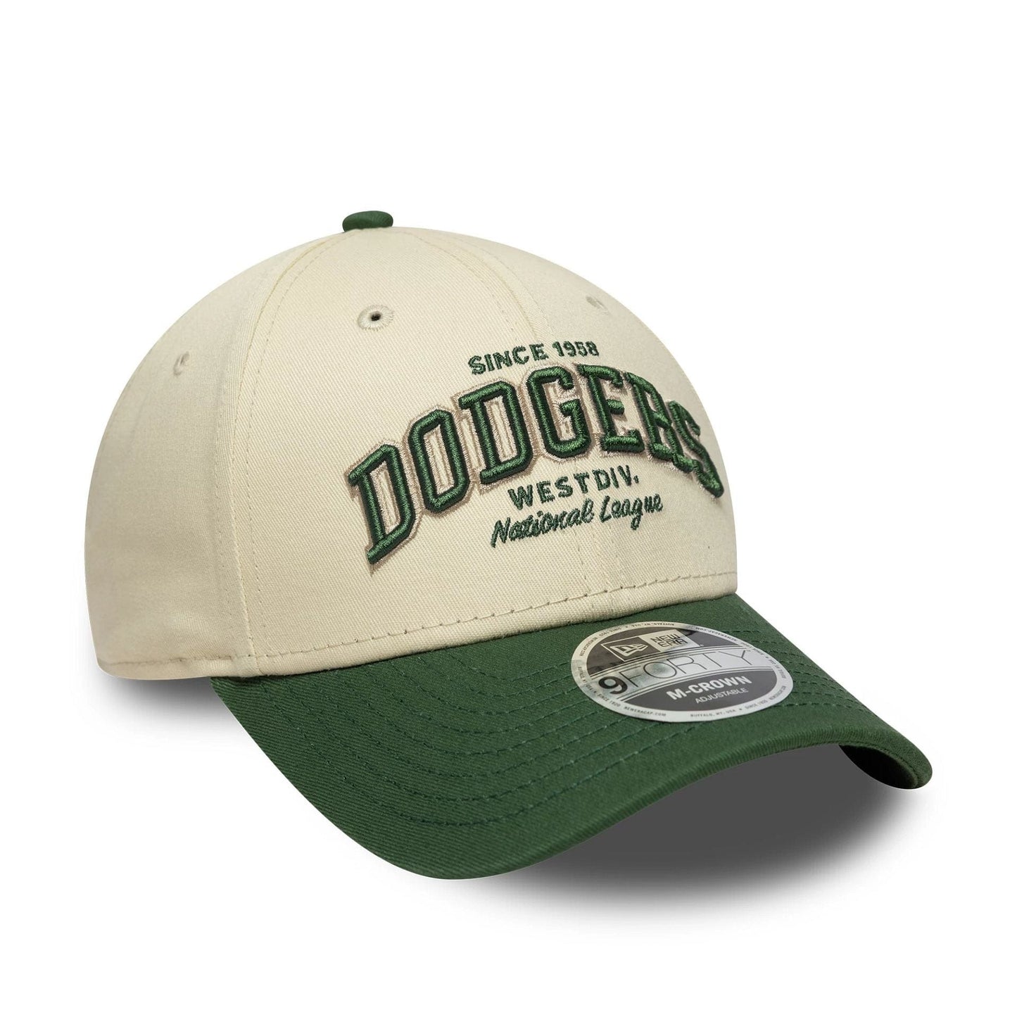Gorra LA Dodgers MLB Wordmark Dark Green 9FORTY M-Crown