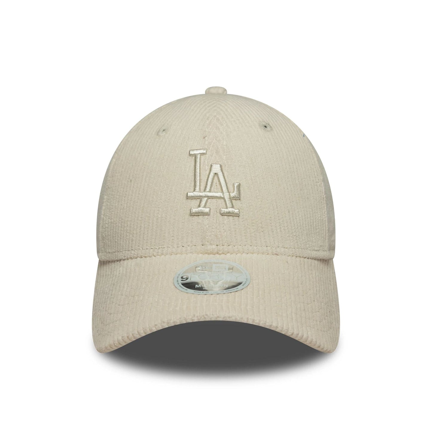Gorra LA Dodgers Womens MLB Pastel Cord Light Beige 9FORTY M-Crown