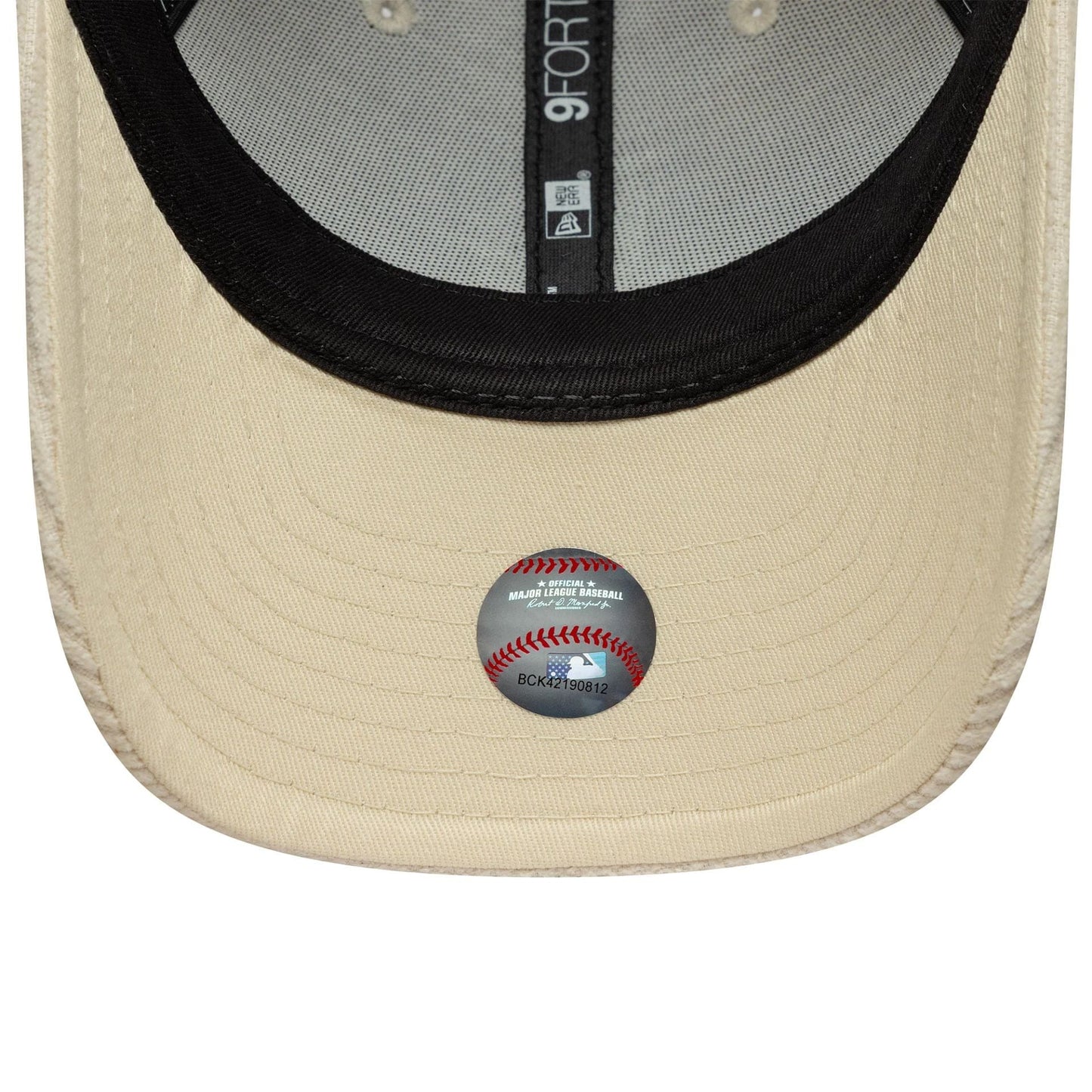 Gorra LA Dodgers Womens MLB Pastel Cord Light Beige 9FORTY M-Crown