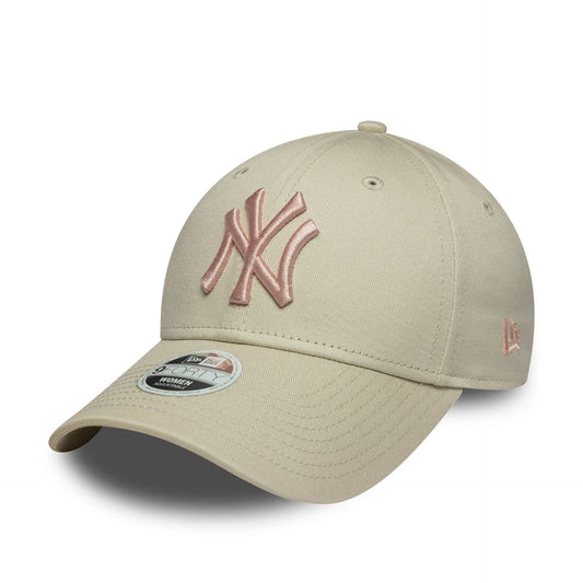 Gorra New York Yankees Womens MLB Light Beige 9FORTY