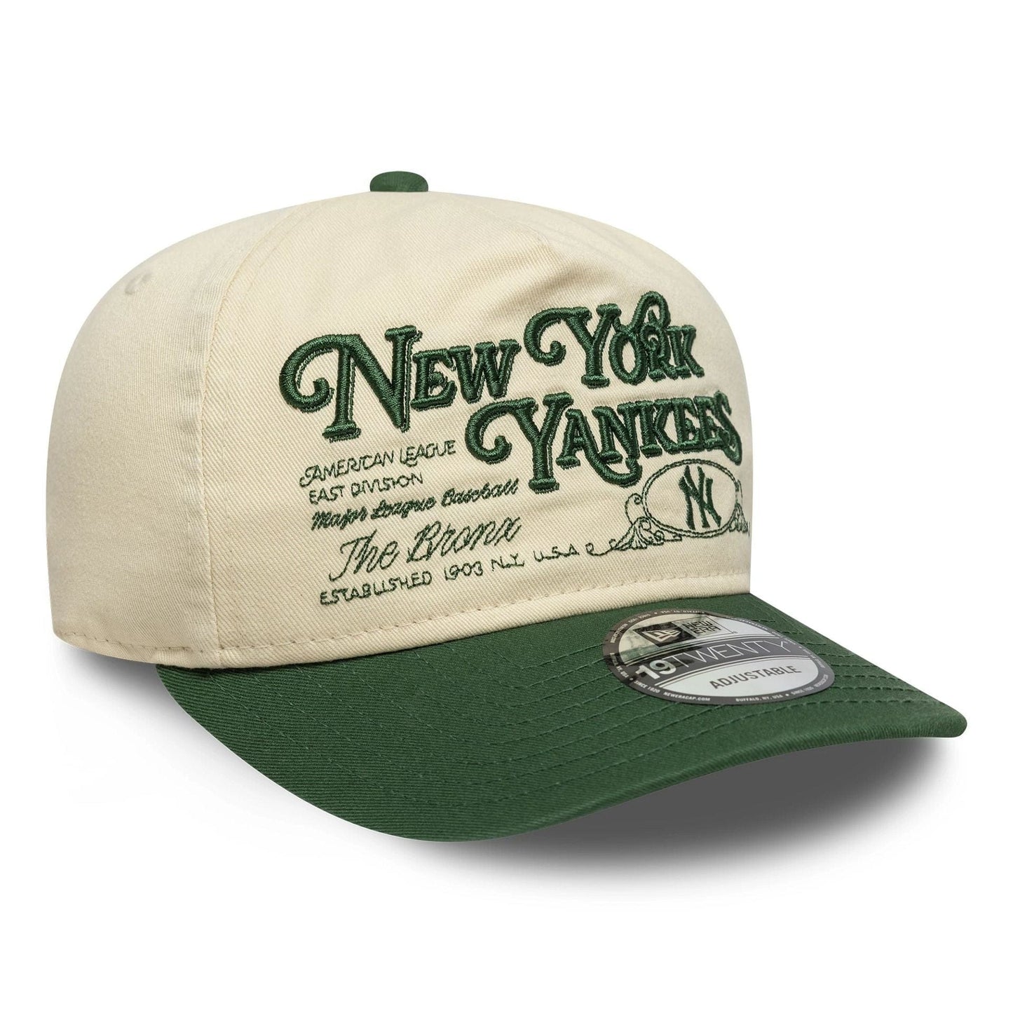 Gorra MLB Washed Graphic New York Yankees 19TWENTY Verde