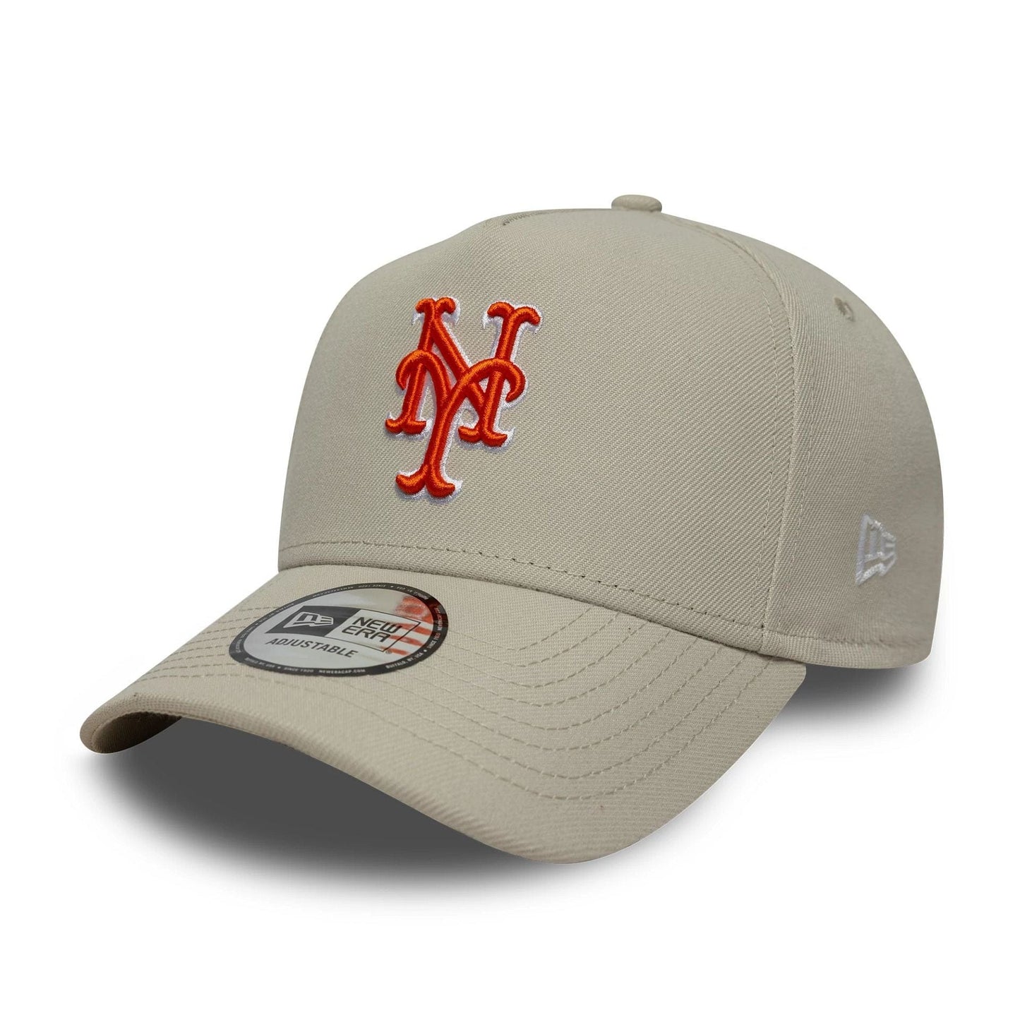 Gorra MLB Outline Script New York Mets 9FORTY E-Frame Beige