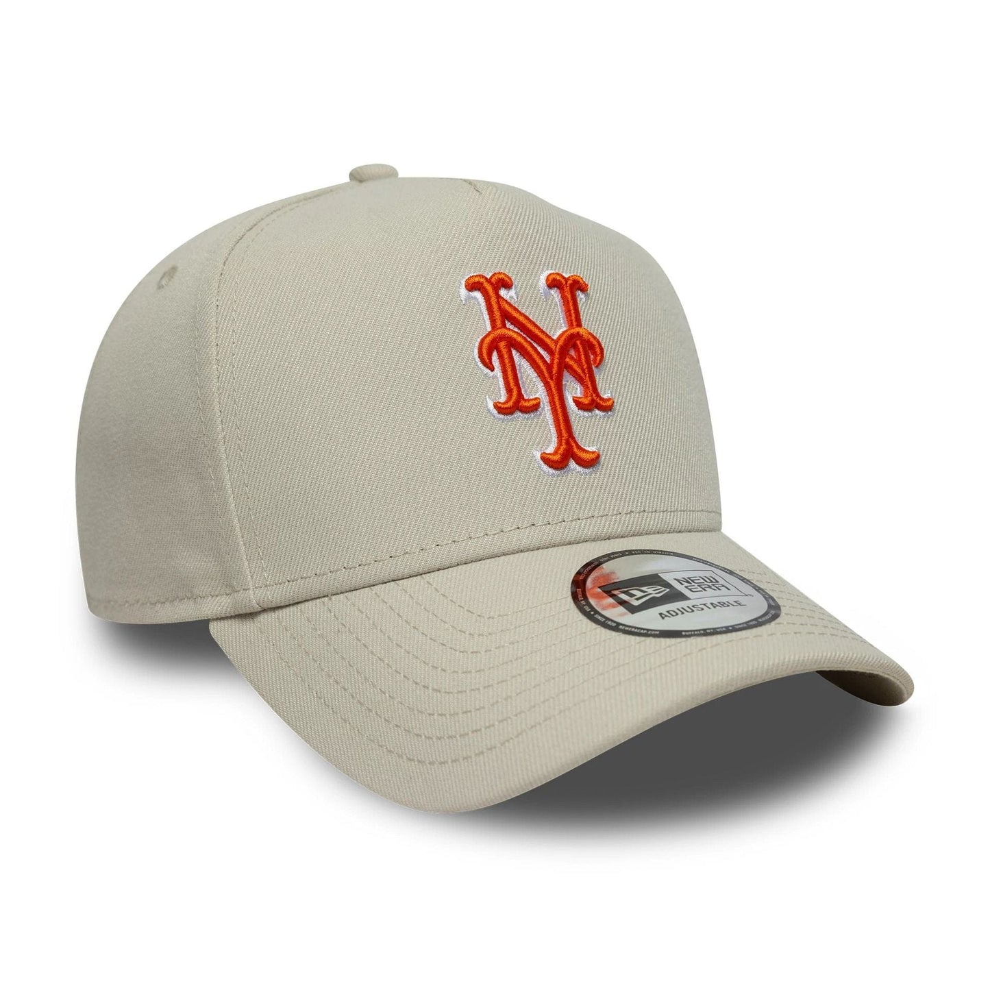 Gorra MLB Outline Script New York Mets 9FORTY E-Frame Beige