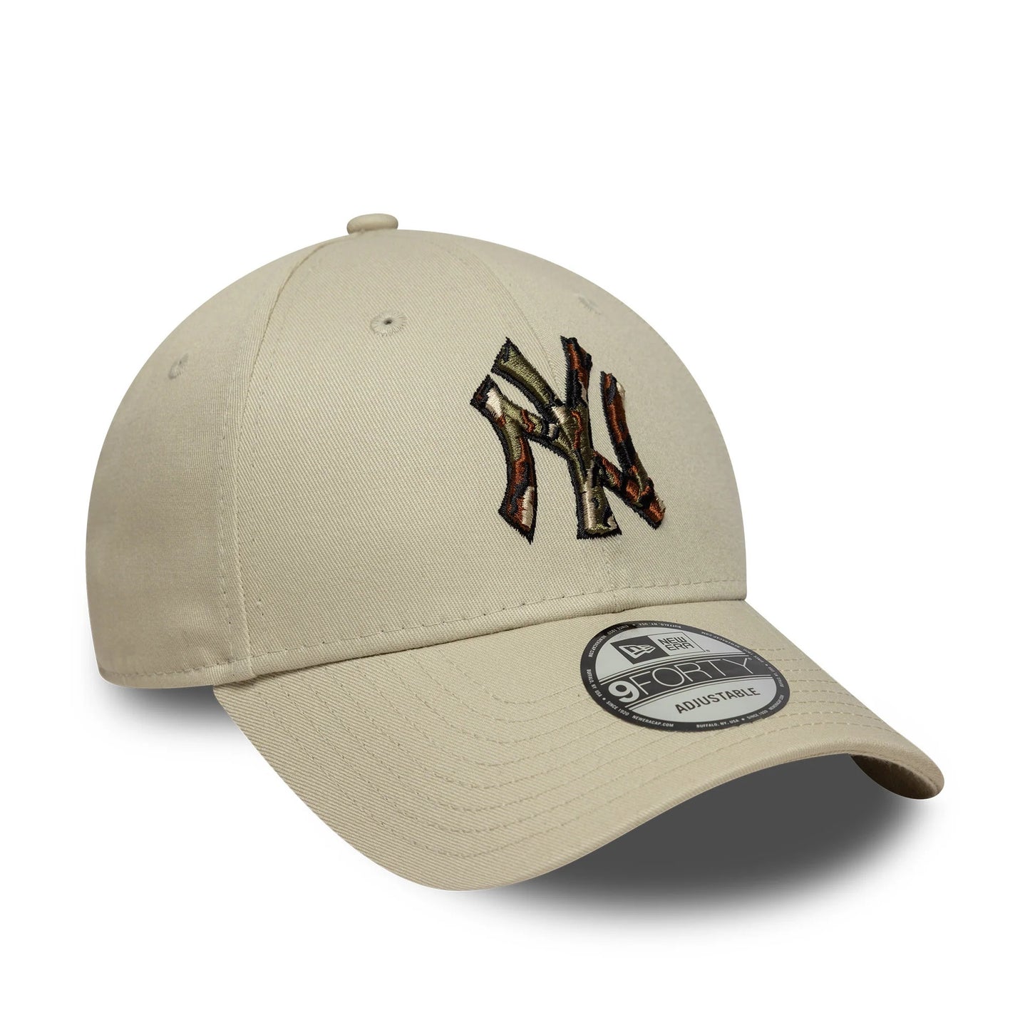 Gorra New York Yankees MLB Outline Camo Cream 9FORTY