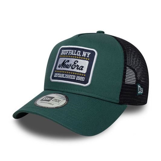 Gorra New Era Patch 9FORTY A-Frame Trucker Verde