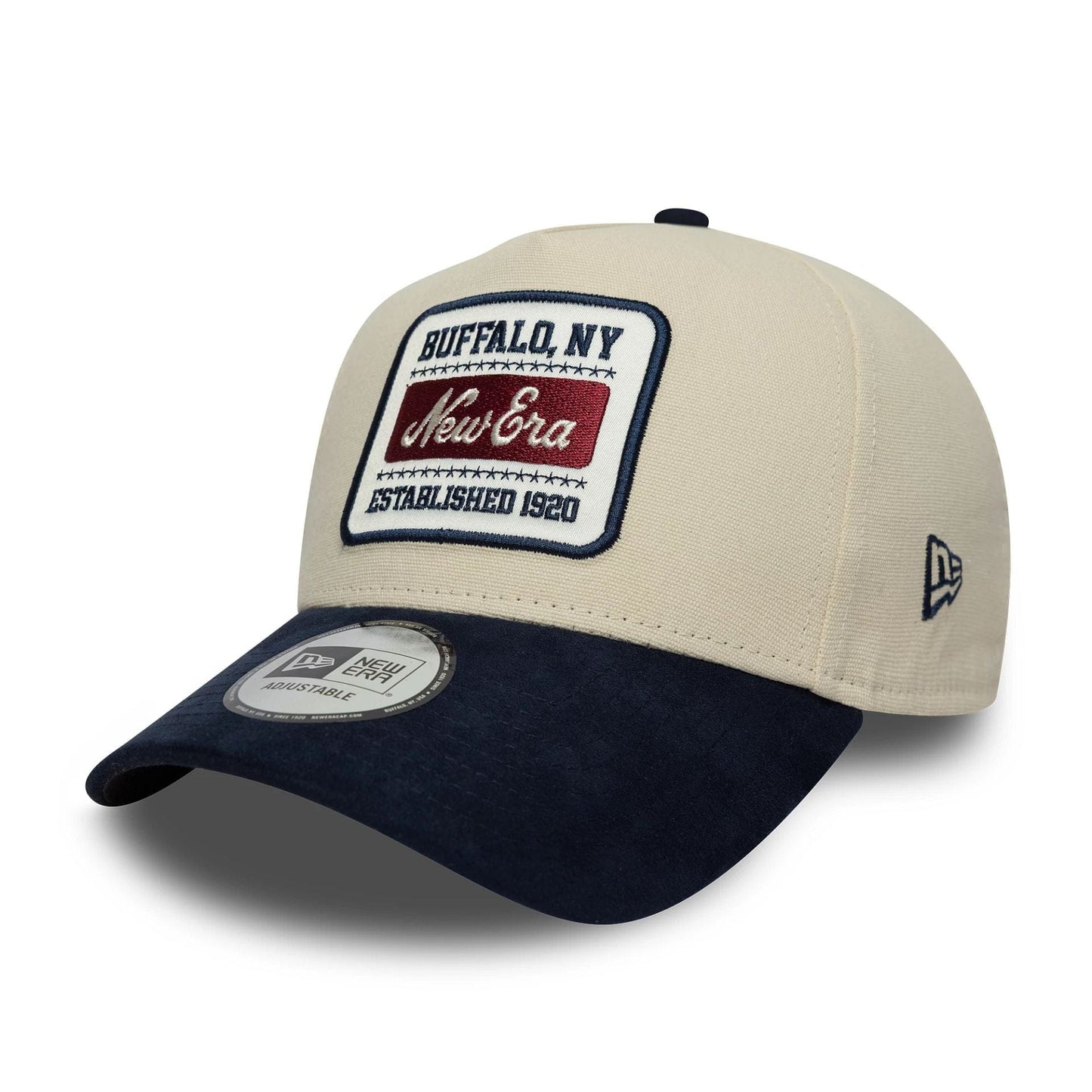 Gorra New Era Patch Suede 9FORTY E-Frame Blue