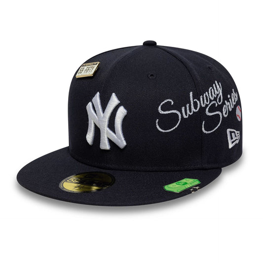 Gorra MLB Subway Series New York Yankees ‎59FIFTY Fitted Azul Marino