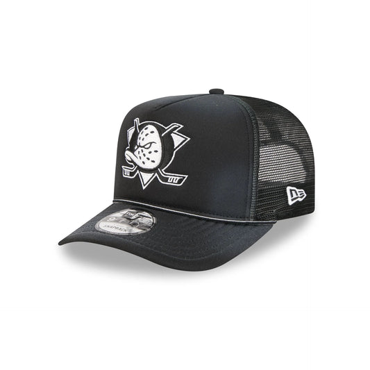 Gorra NHL Anaheim Ducks 9FIFTY Trucker A-Frame Negro