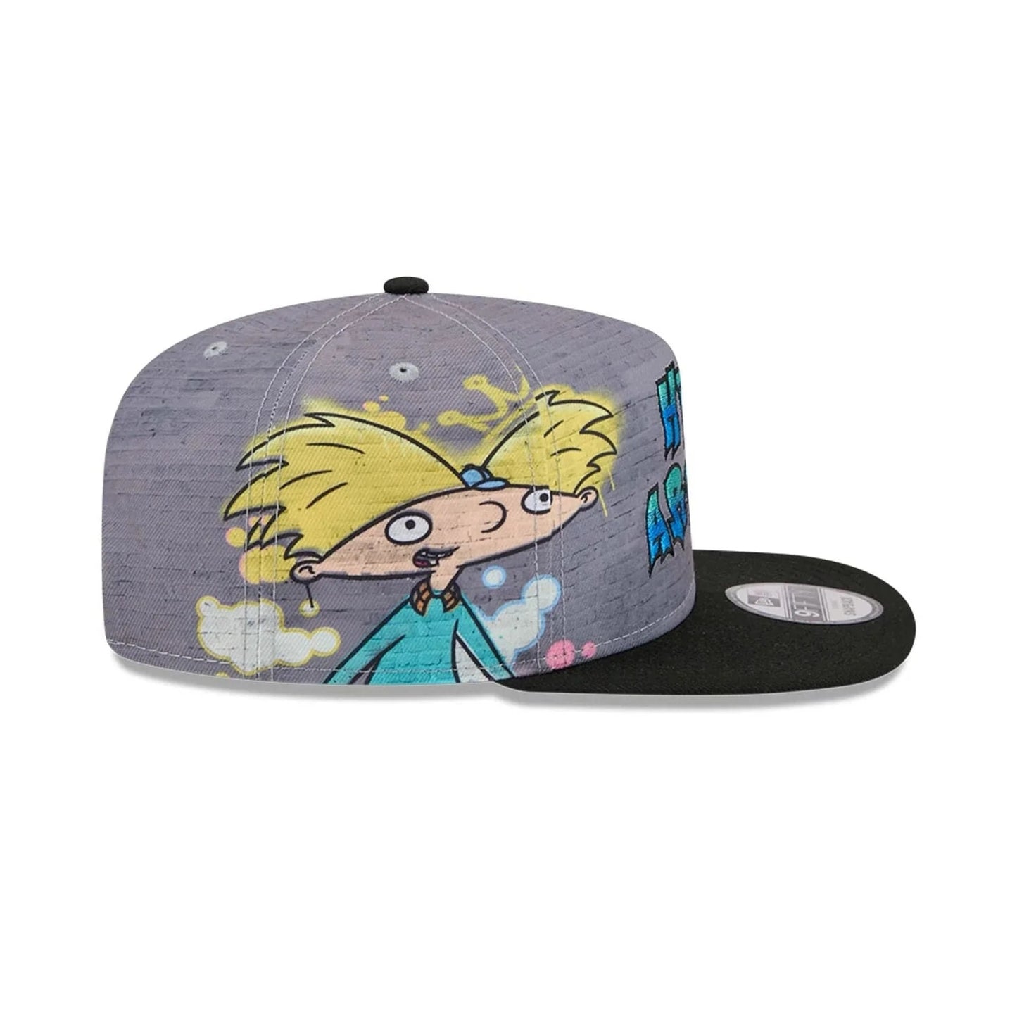 Gorra Graffiti Hey Arnold 9FIFTY Snapback A-Frame Gris