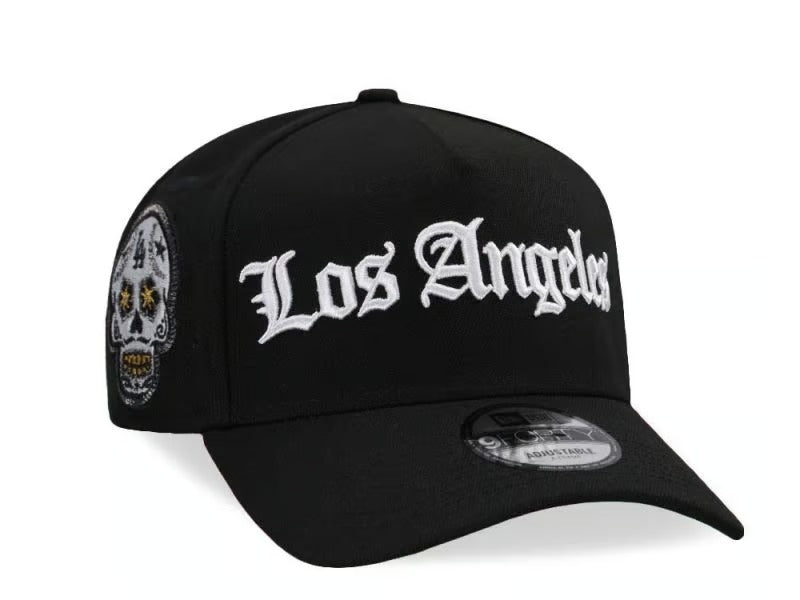 Gorra Los Angeles Dodgers the Skull Black 9Forty A Frame