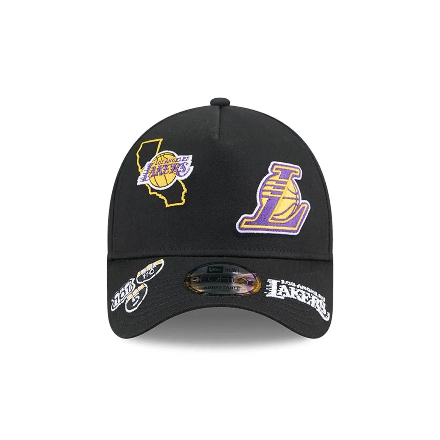Gorra LA Lakers NBA All Over 9FORTY A-Frame Negro